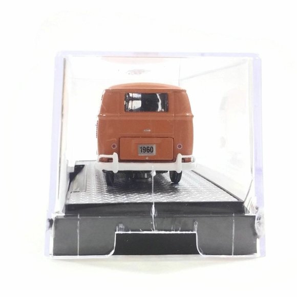 1960 WW Delivery Van USA Model Orange Volkswagen Collectible Cars Collection - Picture 6 of 7